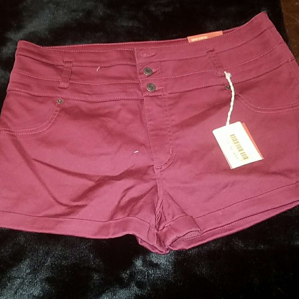 High Rise Short Shorts
